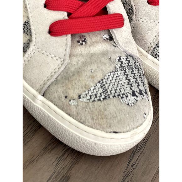Steve Madden Star Court Philosophy Sneaker Women's Size 7.5 M Textile Cowhide - Picture 14 of 16